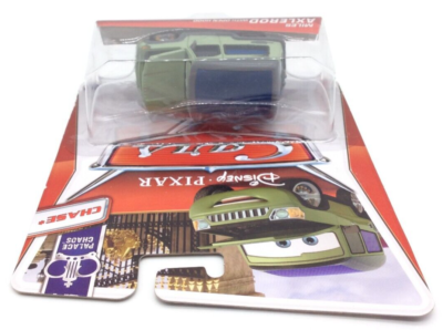 Disney Pixar Cars PALACE CHAOS: MILES AXLEROD WITH OPEN HOOD (4 OF