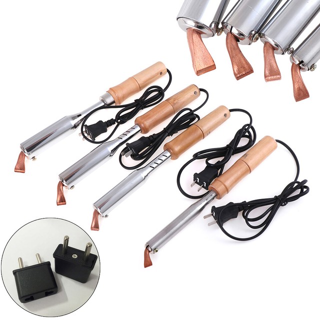 220V heavy duty high power electric soldering iron chisel tip wood handle 220V heavy duty high power electric soldering iron chisel tip wood handle