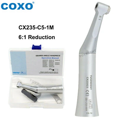 YUSENDENT COXO Dental 6:1 Winkelstück Contra Angle Handstück Fit Dentsply Sirona VDW NSK
