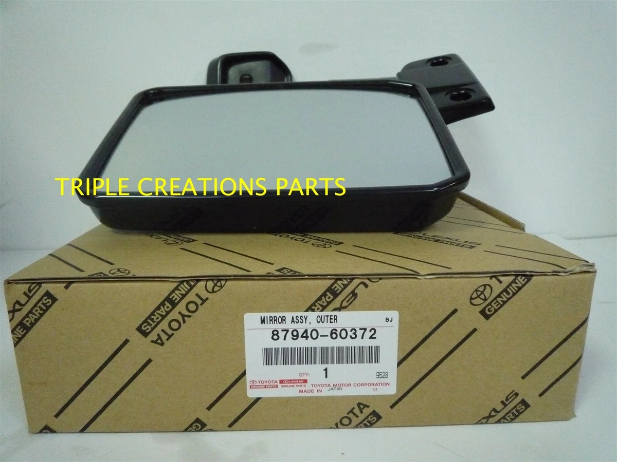 87940-60372 GENUINE OEM TOYOTA MIRROR ASSY,OUTER REAR VIEW,LH 
