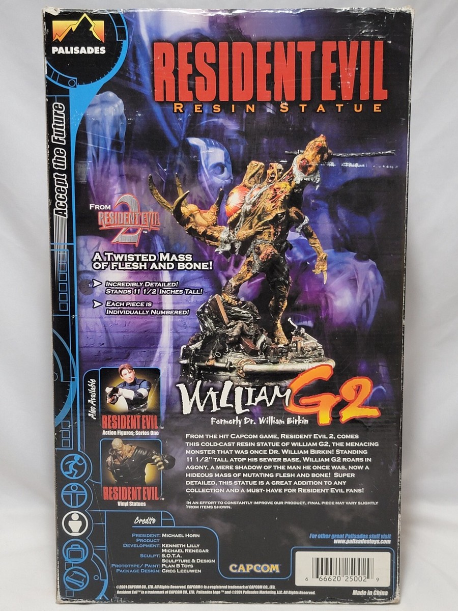Resident Evil 2 William G2 Resin Statue Palisades Dr. William