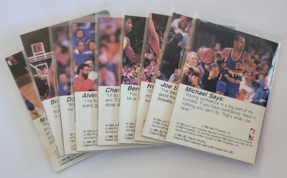 1990 NBA Hoops Collect A Books Lot See Photo's Muggsy Bogues eBay