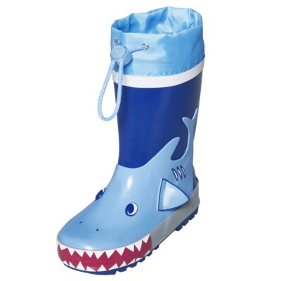 Playshoes Kinder Gummistiefel Hai 188701 Gr.23-33