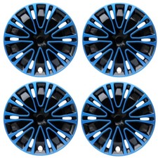 16 Inch Blackblue Wheel Covers Hub Caps Universal Fit Set Of 4 Hub Caps R16 16 Inch Blackblue Wheel Covers Hub Caps Universal Fit Set Of 4 Hub Caps R16
