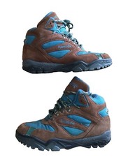 Vintage 90s Reebok Women's Boots Size 6.5 Suede Active Hiking Shoes RARE