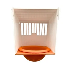 Plastic outdoor nest for birds for canaries, finches, goldfinches, cardinals