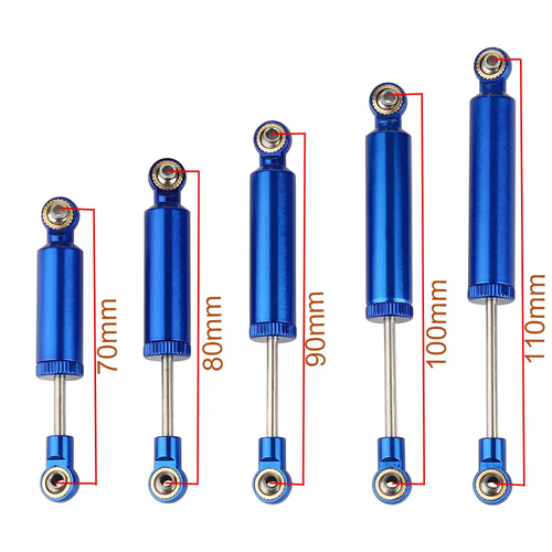 4PCS Shock Absorber Damper for 1/10 RC Axial SCX10 II Traxxas TRX4 MST Redcat - Picture 7 of 16