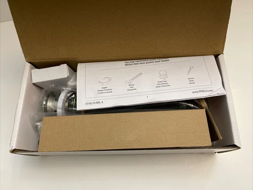 ProFlo ORRS PFWSC8871BN Single Handle Lavorty Faucet - Picture 2 of 6