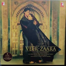 Veer Zaara Rare 4 LP Vinyl Records Set Madan Mohan Bollywood Hindi Indian Mint