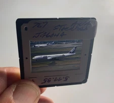 fly STAR WARS japan ANA jet AVIATION 35mm SLIDE air plane AIRLINE aircraft #800