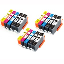 15 PK Value Ink Cartridge Combo for HP 564XL Photosmart 7510 7515 7520 7525