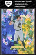 2024 Panini Crusade Ryan Lasko 75 Cracked Ice Prizm | Oakland Athletics