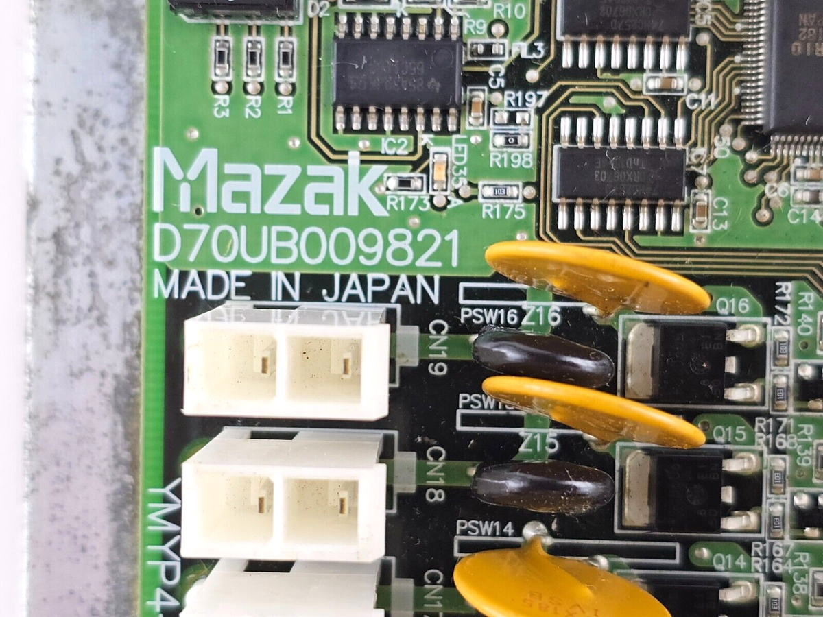 Mazak D70UB009821 Remote I/O Circuit Board, D27559, YMYP4 Mazak D70UB009821 Remote I/O Circuit Board, D27559, YMYP4
