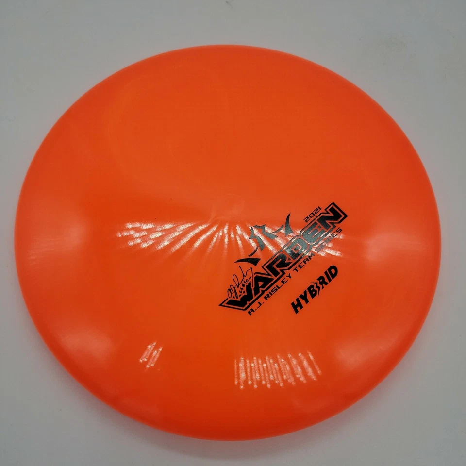Dynamic Discs Hybrid Warden A.J. Risley 2021 Team Series V1 Naranja/Negro 174g Foto 2 de 3
