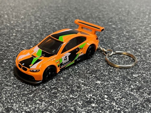 BMW E92 M3 Orange Keychain Hot Wheels Matchbox - Picture 3 of 4