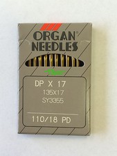 30 ORGAN 135X17PD TITANIUM WALKING FOOT MACHINE NEEDLES DPX17 SIZE 18