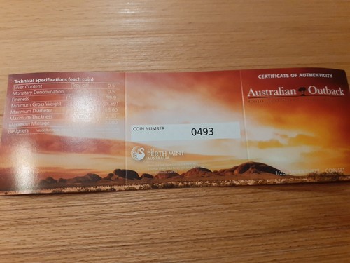 3 x 1/2 Oz Silber, Australian Outback 2015, limitiert 2000 Stück - Bild 3 von 9