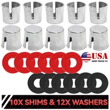 10x Battery Post Terminal Shims 12xWashers Lead Terminal Caps Top Post Battery