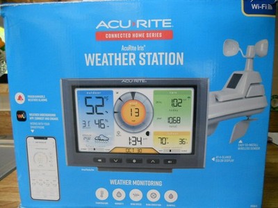 AcuRite Iris 01516LAI Weather Station W WiFi Connected Home Series Brand NEW
