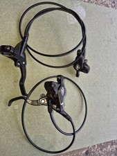 Clout 1 Hydraulic Disc Brake Lever Set Mtb Bicycle Right Front 85cm Rear 130cm