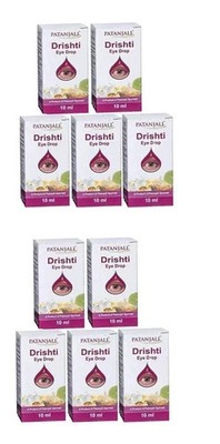 Drishti Eye Care Liquid 10 ml Pack of 10 Fast Shipping
