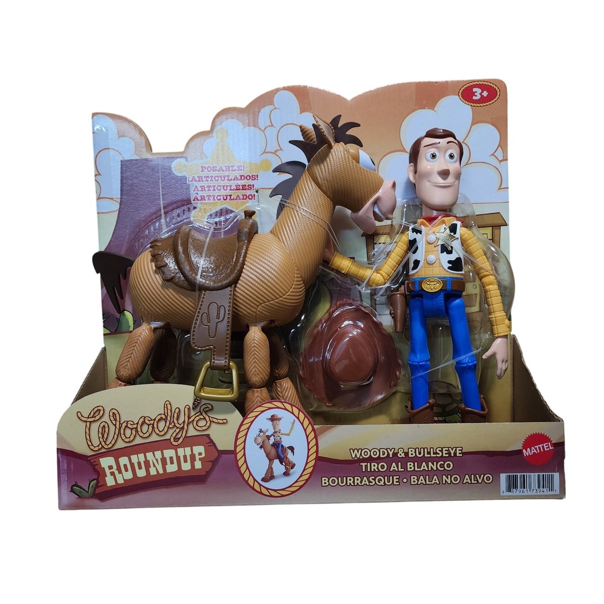 Mattel Toy Story Woody and Bullseye Woody's Roundup Disney Pixar 9