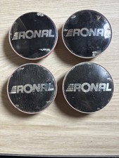 4x Ronal Nabenkappen - 62mm/57mm - 0030289 /79089 - Original Felgendeckel