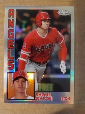 2019 Topps Chrome - 1984 Topps Shohei Ohtani #84TC-25 Refractor