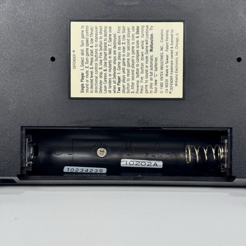 1982 Entex Arcade Defender Handheld Electronic Game Everything Works Read Desc.! - Bild 15 von 24