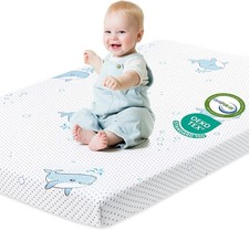 Pack and Play Mattress 38"x26" High Density Soft Firm Memory Foam Pack N Play