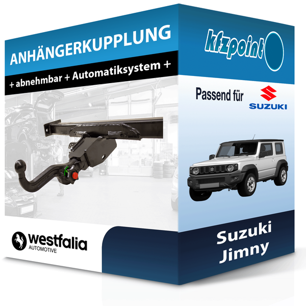 Westfalia AnhäNgekupplung Abnehmbar Passend für Suzuki Jimny 07.2018-Jetzt Neu-image