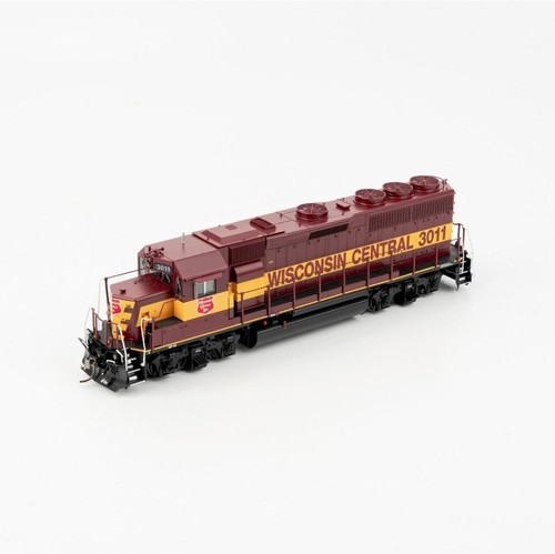 HO Rapido Wisconsin Central WC GP40 #3014 con LokSound 5 DCC y sonido Nuevo en caja MoPower | Condition: New