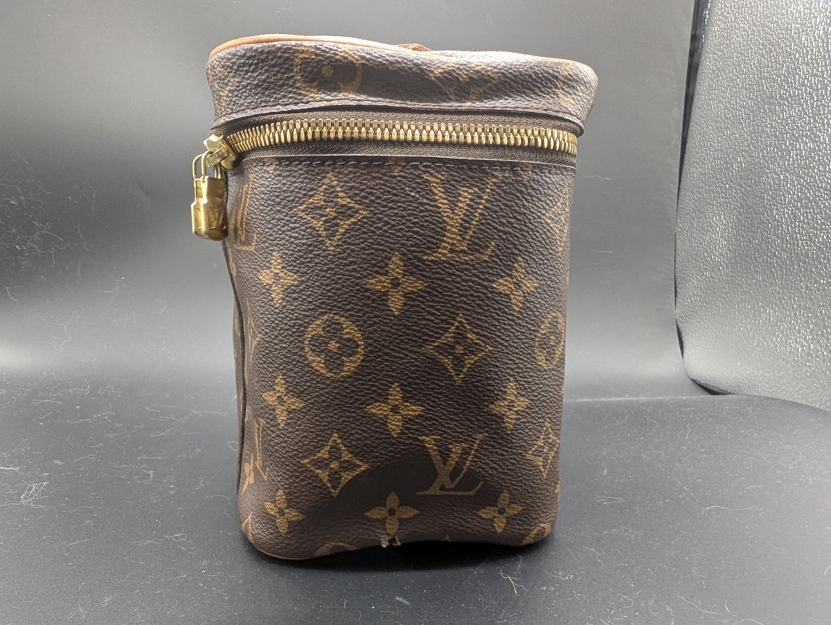 LOUISVUITTON ニースBB Louis Vuitton Nice Vanity Case BB Brown Canvas for sale