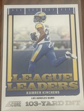 Kamren Kinchens 2025 Score Football League Leaders  103-yard Int #10