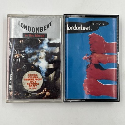 Londonbeat Kassette MC Set 2 Alben In The Blood Harmony Anxious