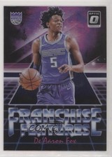 2018 Panini Donruss Optic Franchise Features Purple Prizm De'Aaron Fox #26 4l3
