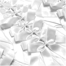 50 STK Autoschleifen Antennenschleifen,Handgemacht Satinband Deko Schleifen A...