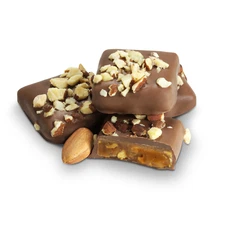 Albanese Milk Chocolate English Toffee with Almonds  Choose Size Free Ship