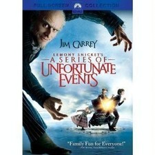 Lemony Snicket's a Series of Unfortunate Events DVD...