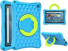 Case for Fire HD 10 Tablet 13th/11th Generation, 2023/2021 , 360 Kickstand, Sho