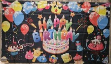 Happy Birthday Banner 71x43 Inch