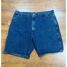 Wrangler Originals Carpenter Denim Shorts Mens 44 Blue Workwear
