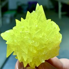 44G Mineral * * Large scale natural sulfur matrix in Sicily