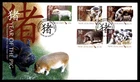Mayfairstamps New Zealand FDC 2007 year of the pig First Day Cover aaw_48915