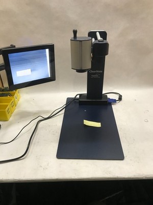 Tieman Optelec ClearNote CCTV Desktop Magnifier Tested W/ Case & Manual!!!! - DW