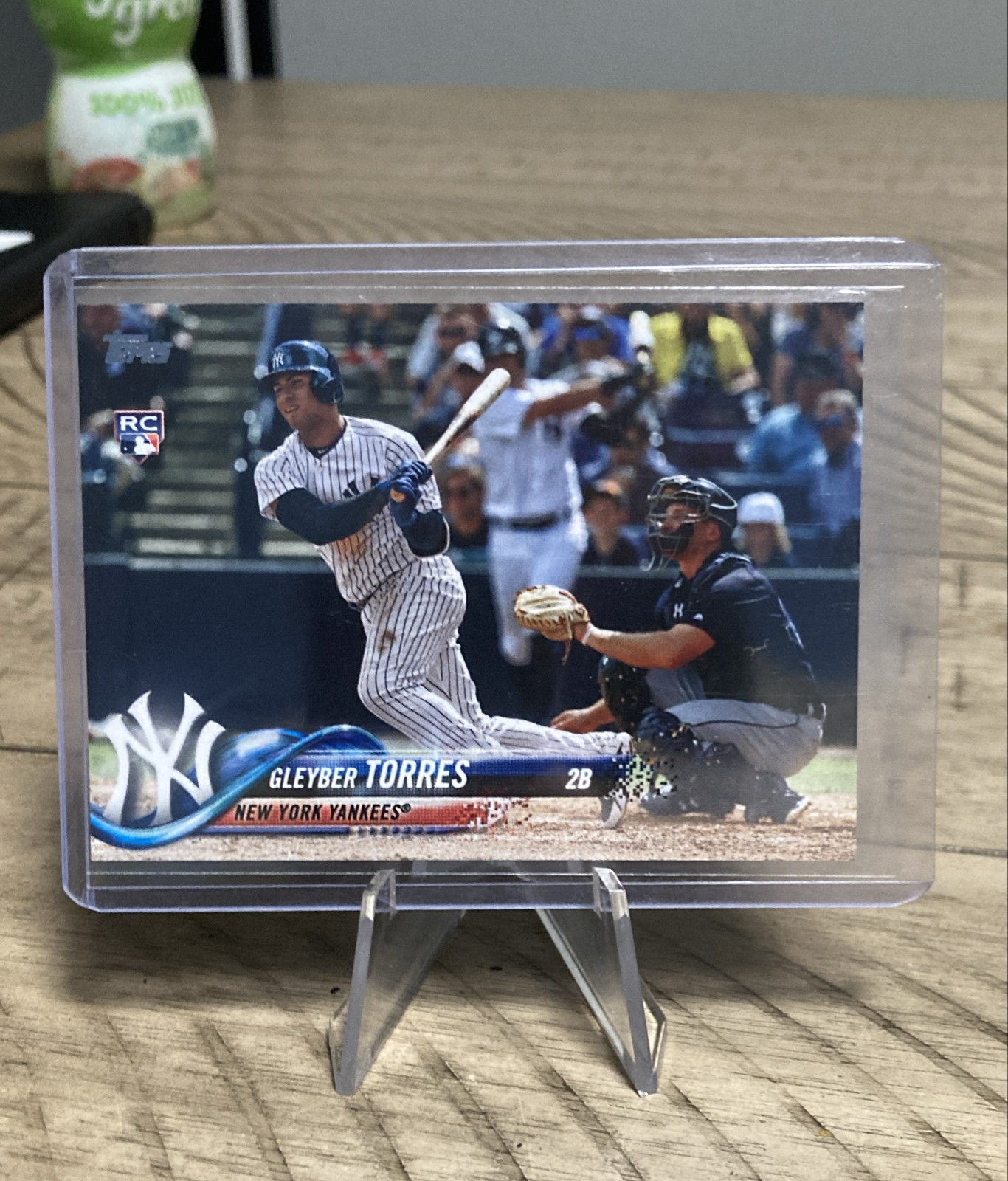 2018 Topps - Late Rookie Variation Gleyber Torres #699 Bat Visible (RC)