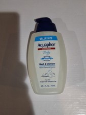 Aquaphor Unscented Baby Wash and Shampoo - 25.4oz