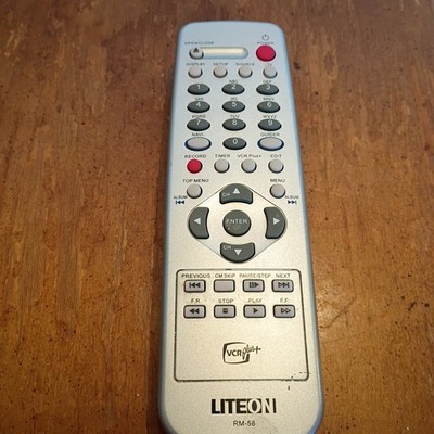OEM Original LITEON RM-58 DVD Recorder Remote Control