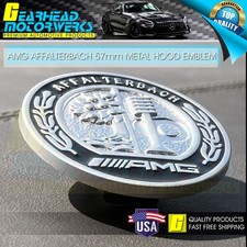 Amg Affalterbach Metal 57mm Hood Emblem Badge For Mercedes Benz C E S W205 W213