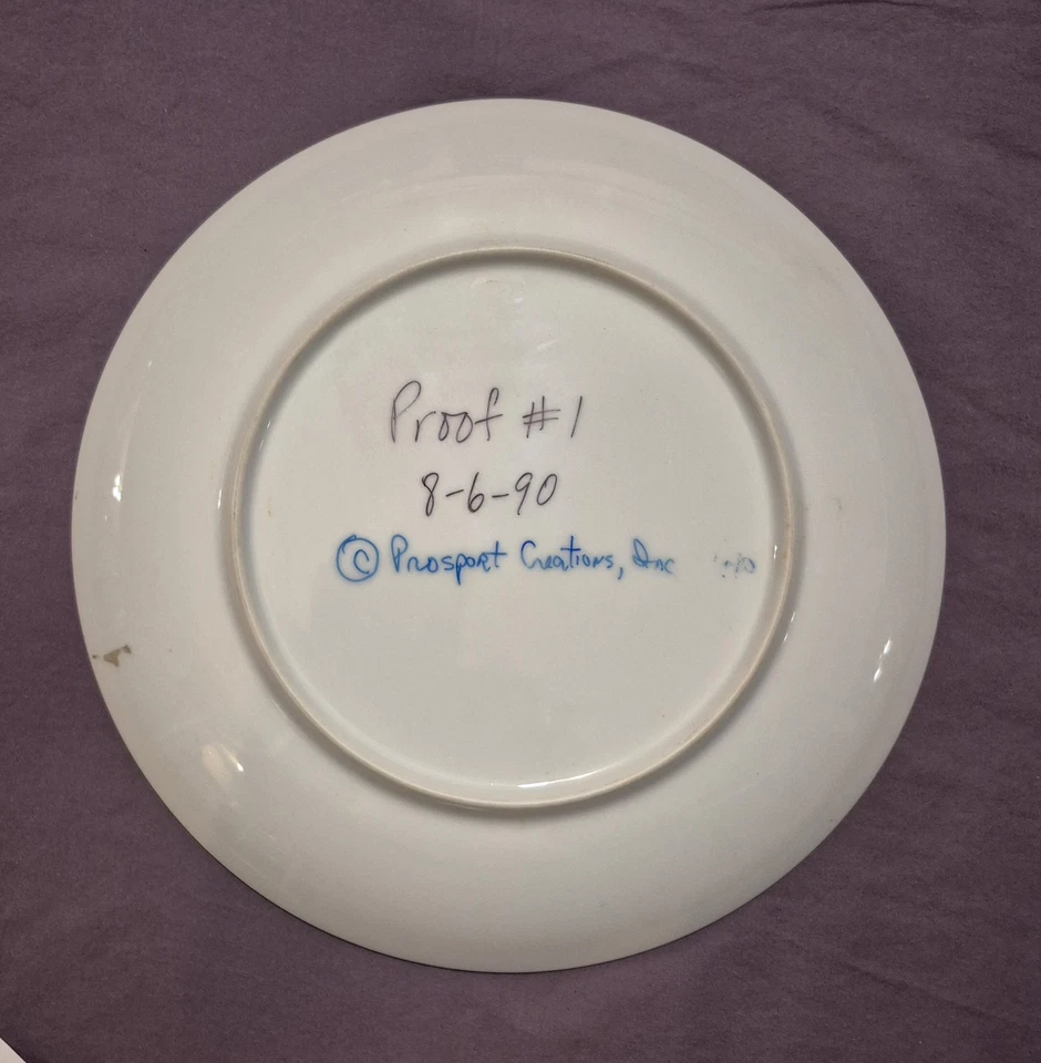 Jim Palmer Signed Autographed Bradford Collection Proof plate RARE - Image 4 of 4